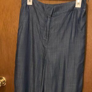 Bebe Pants Shirley Wide Leg NWT Size Large